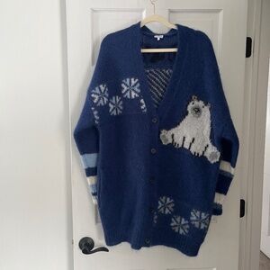 NWT Loewe Sweater Polar Bear/Winter Theme